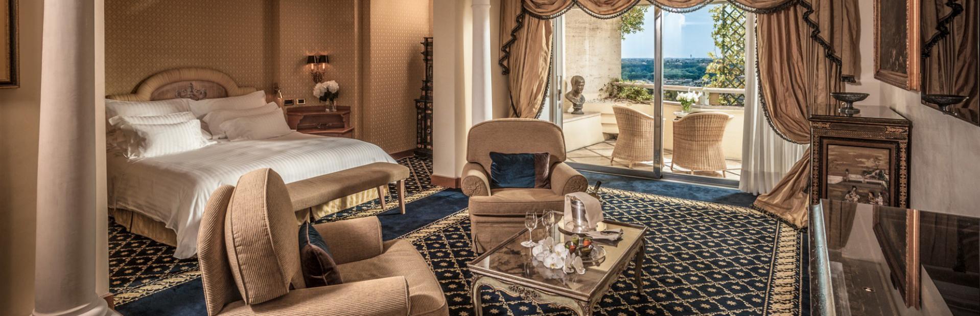 Отель Rome Cavalieri Waldorf Astoria Рим
