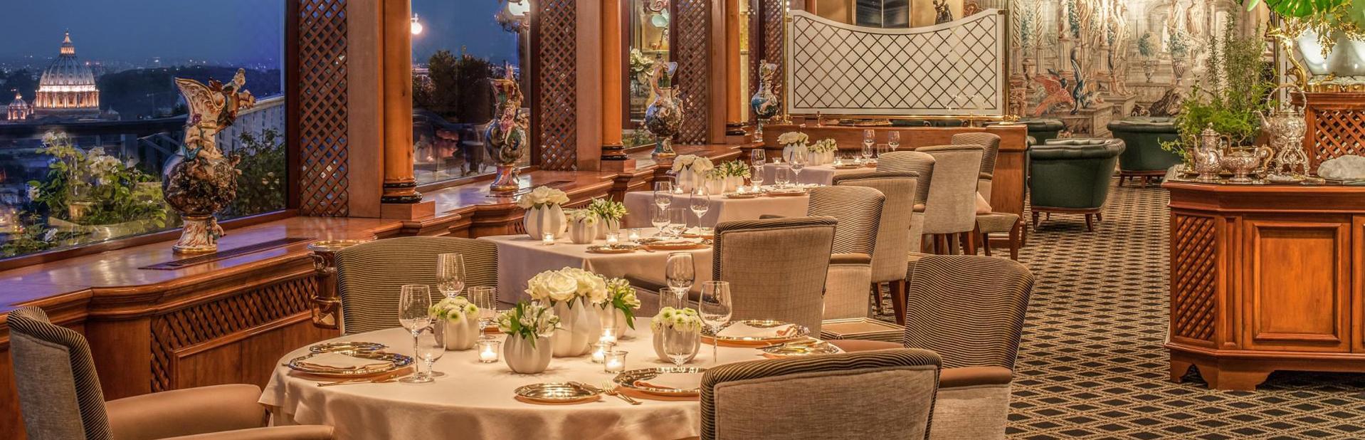 Отель Rome Cavalieri Waldorf Astoria Рим
