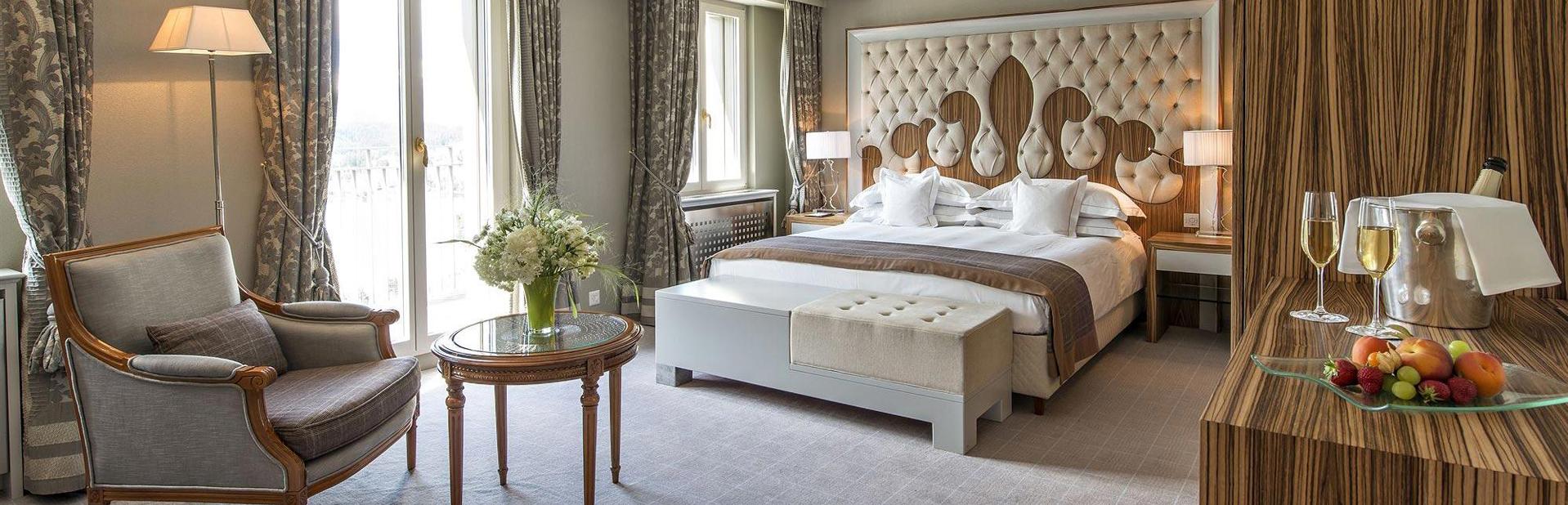 Отель Carlton Hotel St Moritz Санкт Мориц